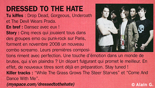 Dressed To The Hate - Publication Rock One